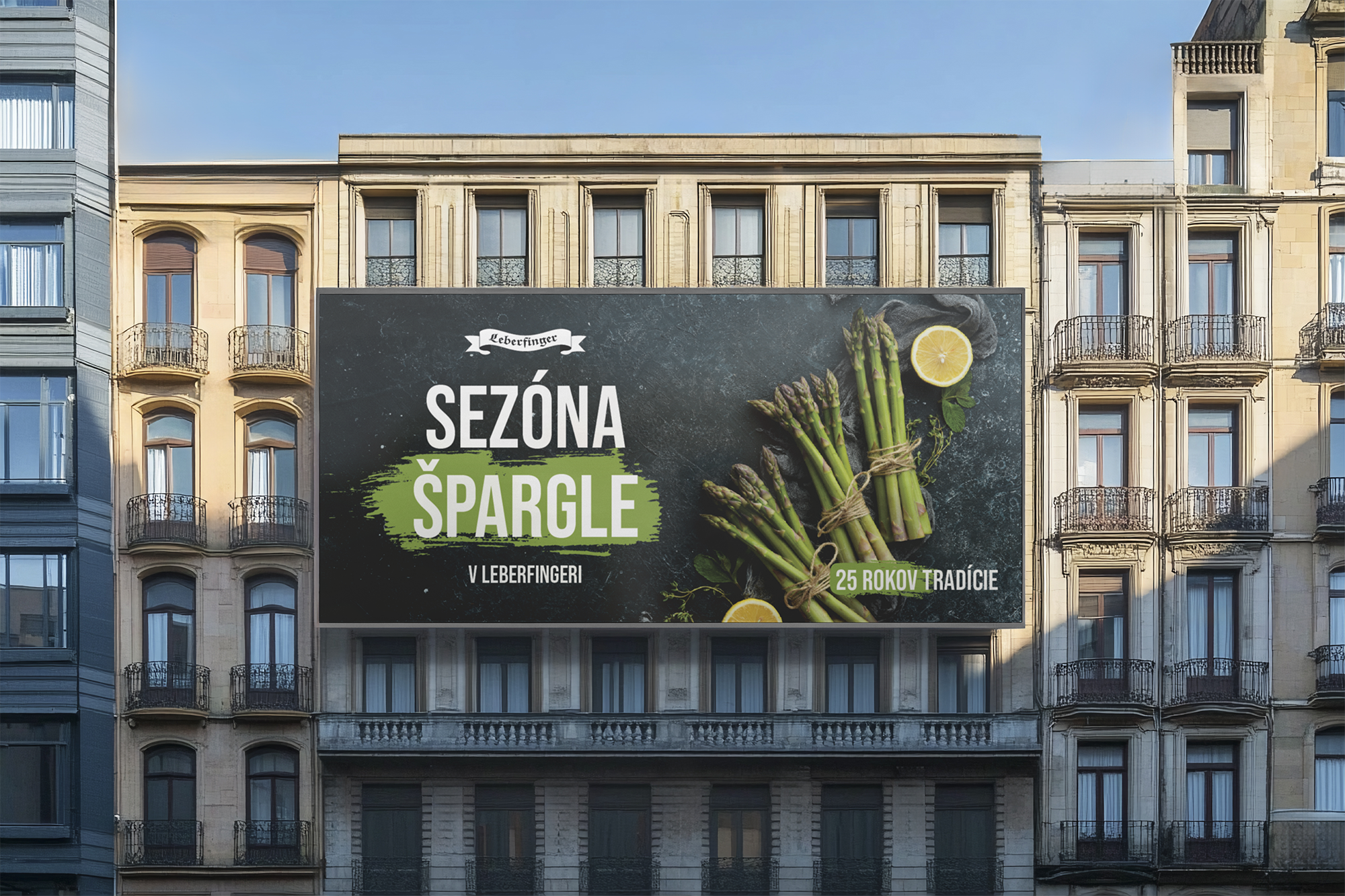 Sezóna špargle v Leberfingeri